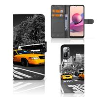 Xiaomi Redmi Note 10/10T 5G | Poco M3 Pro | Flip Cover | New York Taxi - thumbnail