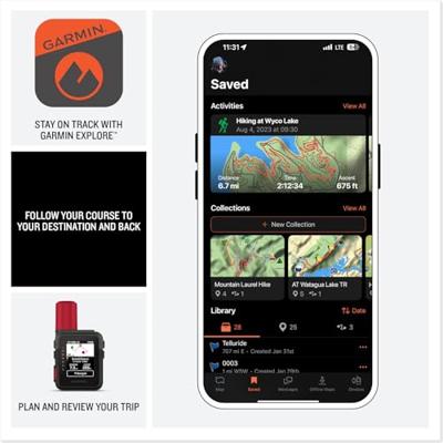 Garmin inreach mini 3 plus satelliten kommunikationsgerät