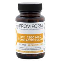 Proviform Vitamine B12 1500 Mcg Combi Zuigtabletten - thumbnail