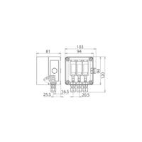 DEHN 900921 DCU 2 YPV 1100 2M 1S Stringbox - thumbnail