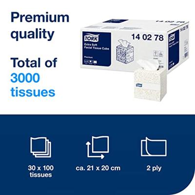 TORK 140278 Tissues Kleur (specifiek) Wit 3000 stuk(s)