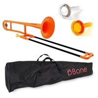 Jiggs pBone Bb Tenor Trombone Oranje met tas - thumbnail