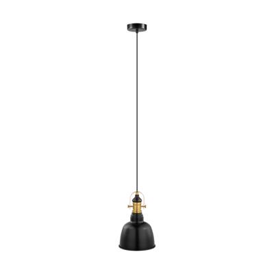 Eglo HanglampGilwell 18,5cm zwart met goud - 49693