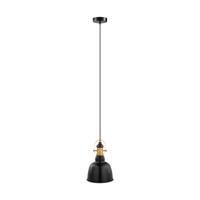 Eglo HanglampGilwell 18,5cm zwart met goud - 49693 - thumbnail