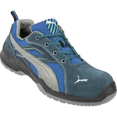 PUMA Omni Blue Low SRC 643610-42 Veiligheidsschoenen S1P Schoenmaat (EU): 42 Blauw, Zilver 1 stuk(s)