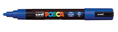 Markeerstiften POSCA PC-5M Blauw (6 Stuks)