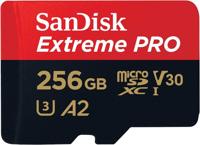 SanDisk Extreme PRO microSDXC-kaart 256 GB Class 10, UHS-I, v30 Video Speed Class Schokbestendig, Waterdicht - thumbnail