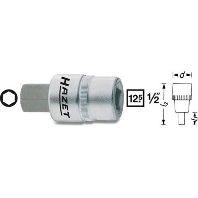 HAZET dopsleutelbit "986" screwdr.one.12mm1/2z 986-12