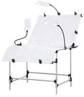 BRESSER BR-PT103 Foto Opnametafel 100x200cm met 3 LED lampen - thumbnail