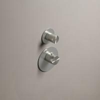 Hotbath Archie afbouwdeel met 1 stopkraan RVS - thumbnail