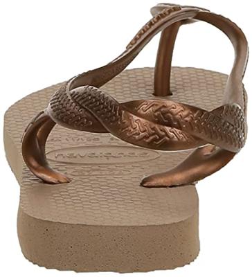Havaianas Luna Slipper Dames Rose Gold/Rose Gold 39/40 Havaianas Luna Slipper Dames Rose Gold/Rose Gold 39/40