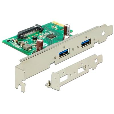 Delock 89391 PCI Express kaart USB-A 3.2 Gen 1 PCIe