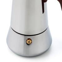 Italiaanse Koffiepot Quid Milan Metaal 12 Koppar - thumbnail