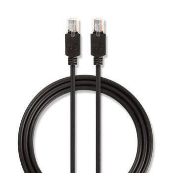 Cat 5e UTP-netwerkkabel | RJ45 (8P8C) male - RJ45 (8P8C) male | 5,0 m | Antraciet