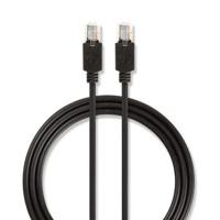 Cat 5e UTP-netwerkkabel | RJ45 (8P8C) male - RJ45 (8P8C) male | 5,0 m | Antraciet - thumbnail