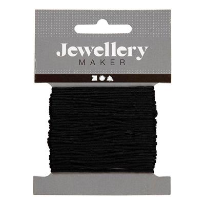 Creativ Company Macrame koord zwart, 10m