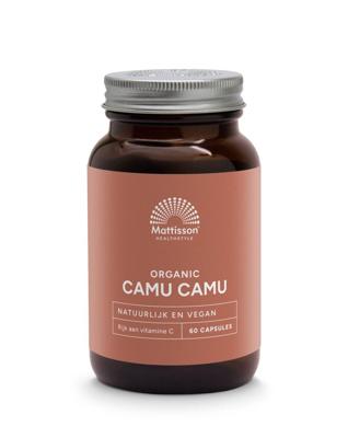 Mattisson Camu camu 500mg bio 60 Vegetarische capsules Mattisson Camu camu 500mg bio 60 Vegetarische capsules