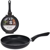 Excellent Houseware koekenpan 20 cm aluminium/zwart - thumbnail