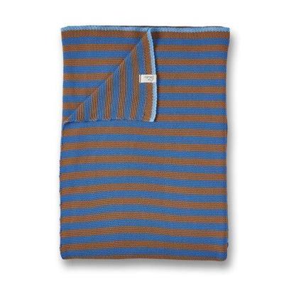 Pip Studio Pip Studio Bonsoir Stripe Throw Blauw 130x170 cm