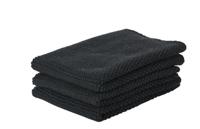 Zone - Solo - Keukendoekjes Set/3 zwart - thumbnail