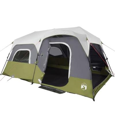 VidaXL Tent 9-persoons waterdicht met led lichtblauw VidaXL Tent 9-persoons waterdicht met led lichtblauw