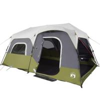 VidaXL Tent 9-persoons waterdicht met led lichtblauw - thumbnail