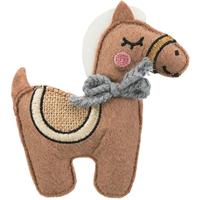 Trixie kattenhengel xxl met veren assorti - thumbnail