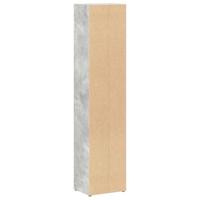 Cd-kasten 2 st 21x16x93,5 spaanplaat betongrijs - thumbnail