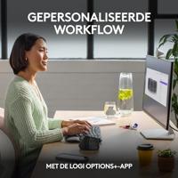 Logitech Wave Keys Ergonomisch toetsenbord Draadloos Zwart - thumbnail