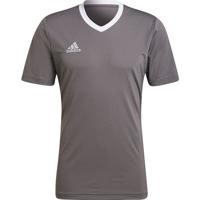 adidas Entrada 22 Voetbalshirt Grijs Wit - thumbnail