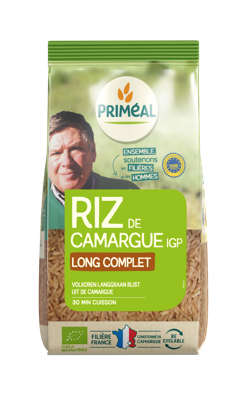 Primeal Volkoren langgraan rijst camargue bio 500 Gram