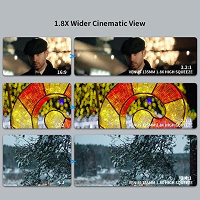 Sirui 135mm T2.9 1.8x Full-frame Anamorphic (E mount)