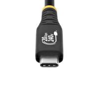 USB-kabel Startech CC2M20GUSB4TP Zwart 2 m - thumbnail