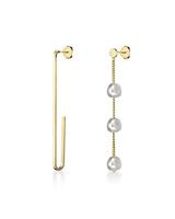 Dames oorbellen Rosefield JALPEG-J182 Roestvrij staal 2 cm - thumbnail