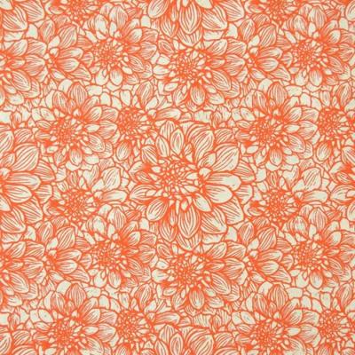 Verpakkingspapier Dahlia Oranje Verpakkingspapier Dahlia Oranje