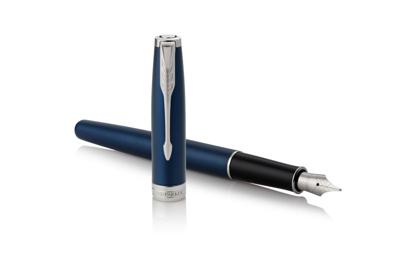 Vulpen Parker Sonnet blue lacquer CT medium