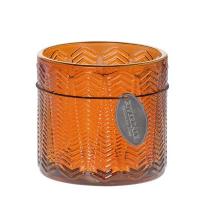 Sfeerl. Ezra stripe burnt orng. 7cm Sfeerl. Ezra stripe burnt orng. 7cm