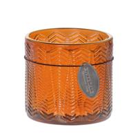 Sfeerl. Ezra stripe burnt orng. 7cm - thumbnail