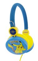 Pokémon koptelefoon Pikachu junior 95 cm blauw/geel - thumbnail