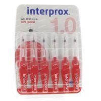 Interprox Mini Conical Rood PHD 1.0 6 Stuks - thumbnail