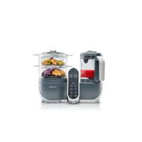 BABYMOOV Nutribaby One multifunctionele keukenmachine, kookplaat en blender zwart/grijs - thumbnail
