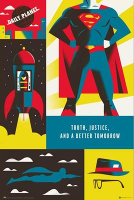 Poster Superman - 100th Anniversary WB 61x91,5cm Poster Superman - 100th Anniversary WB 61x91,5cm