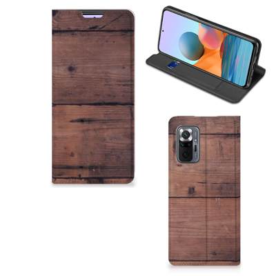 Xiaomi Redmi Note 10 Pro Book | Wallet Case | Old Wood Xiaomi Redmi Note 10 Pro Book | Wallet Case | Old Wood