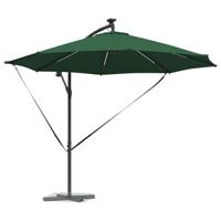 VidaXL Parasol groen 294 x 294 x 248 cm polyester en aluminium - thumbnail