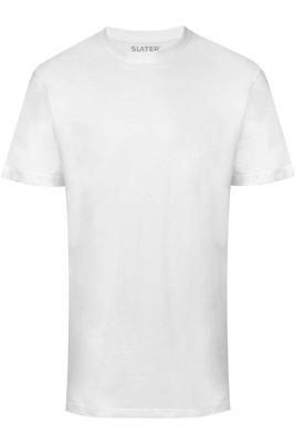 Slater Basic T-Shirt O neck White Two Pack ( art 2500)