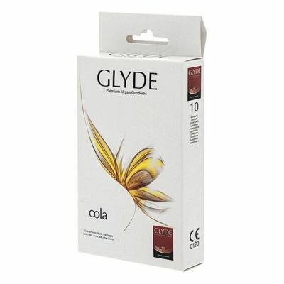Glyde Premium Vegan Condooms Cola