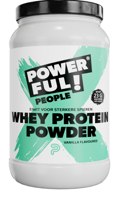 Powerful People Whey protein powder vanilla 400 Gram Powerful People Whey protein powder vanilla 400 Gram