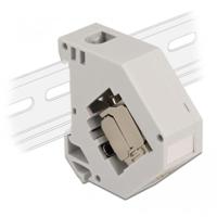 DIN-railadapter met keystone module - thumbnail