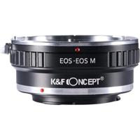 K&F Lens Adapter Canon EOS (EF / EF-S) - Canon EOS M (EF-M) - thumbnail