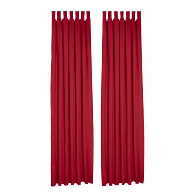 Biologisch lusgordijn, 2 stuks, bordeaux 135 x 245 cm Biologisch lusgordijn, 2 stuks, bordeaux 135 x 245 cm